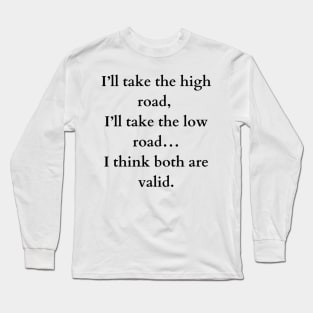 Garth Marenghi’s take on Scotland Long Sleeve T-Shirt